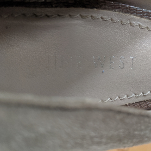 SOLD ⚫Nine West Hizzia Peep toe pump sz 7.5 - Picture 9 of 10